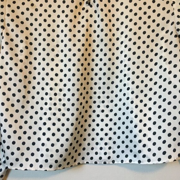 Zara Minnie Mouse Monochrome Polka Dot Print Cropped Top - Picture 7 of 15
